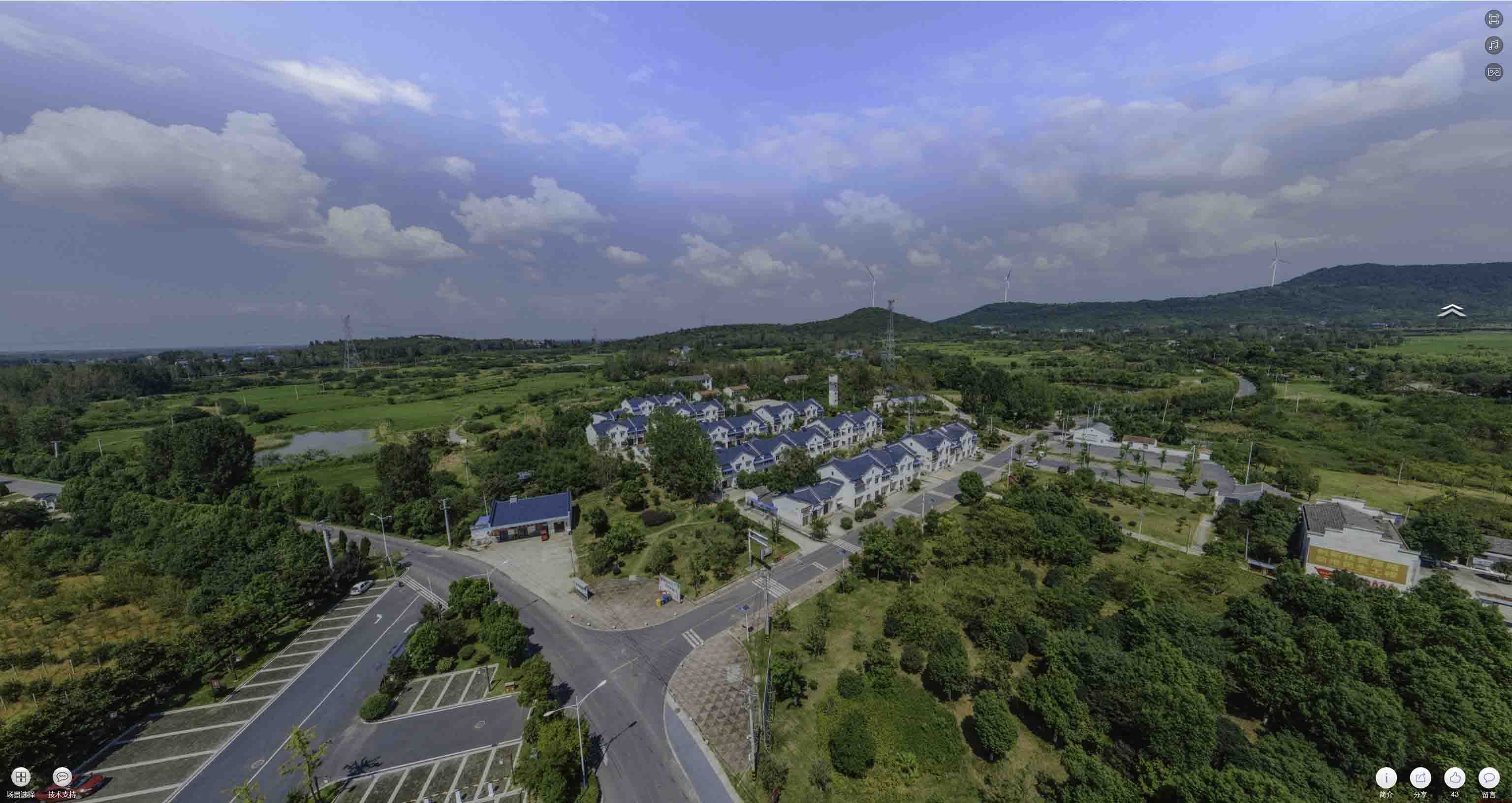 孝昌360全景拍摄：记录生活每一刻的完整视角——在手绘地图中的创意应用